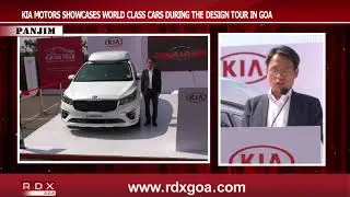 KIA MOTORS SHOWCASES WORLD CLASS CARS DURING THE DESIGN TOUR IN GOA
