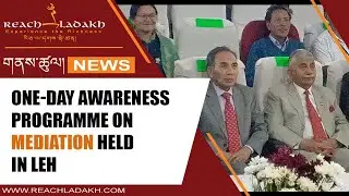 One-day awareness programme on Mediation held in Leh