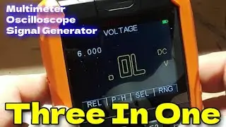 Gochifix 3 in 1 Handheld Oscilloscope, Multimeter, Waveform Generator 12MHz Bandwidth