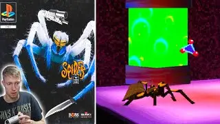 2,5-D-Plattformspiel 🕷️ Spider - The Video Game 🕹️ (PS1) Gameplay - Angezockt (1997)