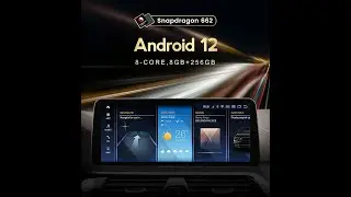 NWE Qualcomm Snapdragon 662 BMW ID8 Android 12 8-Core UP to 8+256G