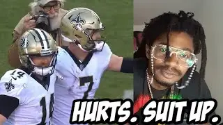 Andy Dalton and Taysom Hill put us in a PACK⚜️🚬Saints vs Eagles  2022 Week 17 Game Highlights