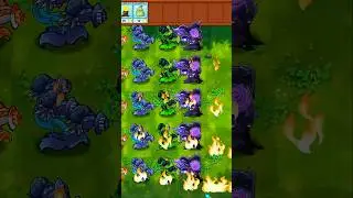 Threepeater Commando X Obsidian Torch Combo #pvz #plantsvszombies