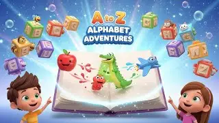 A TO Z Alphabet Learning for Kids LONG 🔤📚 | ABC Song | Full Alphabet Learning Video