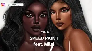 IMVU | Speed paint by Ibis paint ( feat @milaiology )