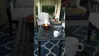 Vizayo Tabletop Fire Pits Bowl #shorts  #tabletop #firebowl #firepits #firepit #viral #viralvideo