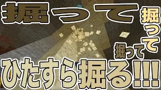 ひたすら掘る回です【マイクラ】鎖国国家MOARIの国のマインクラフト1162日目 【Minecraft】【マインクラフト/Switch/遊び方】