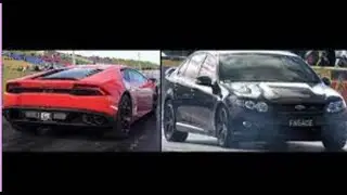 Ford FG Falcon VS Lamborghini Huracan