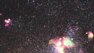 PAN OVER NGC 4214