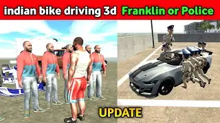 FRANKLIN or POLICE | FUNNY GAMEPLAY INDIAN BIKES DRIVING 3D 🤣🤣