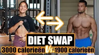 24 UUR ETEN WAT MIJN VRIEND EET! | DIET SWAP | nochtli & jeremy