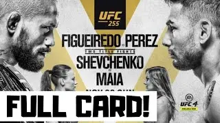 UFC 255 Predictions Figueiredo vs Perez Full Card Betting Breakdown
