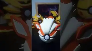 #0059 Arcanine - Pokemon Ball  #3dprinter #3dprinting #asmr #pokemon #toys