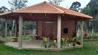 #quiosque #quiosqueoitolados Quiosque oitavado-suas etapas na constru&ccedil;&atilde;o