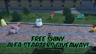 FREE SHINY ALFA STARTERS GIVEAWAY! 🔥💧🌱