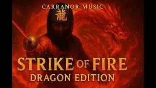 Carranor Music | Strike of Fire - Dragon Edition |W/Lyrics (synth-metal, cinematic trance-fusion)