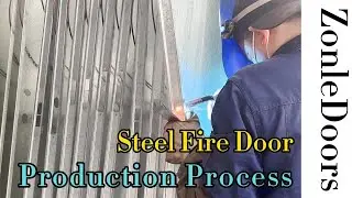 zonleDoors Steel Fire Door Production Process