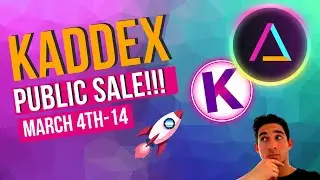 KADDEX [KDX] СЕГОДНЯ В ПРОДАЖЕ! НА KADENA DEX!