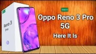Oppo Reno 3 Pro 5G Official Video!!!
