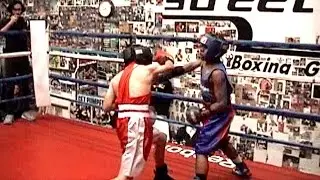 RICARDO CARTAGENA / ELIJAH GARCIA : UNDERGROUND BOXING : 110 lb. Int. ..3 rounds