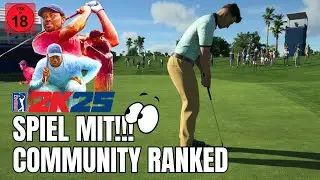 COMMUNITY RANKED | PGA2k25 Gameplay [DEUTSCH] PS5🔥