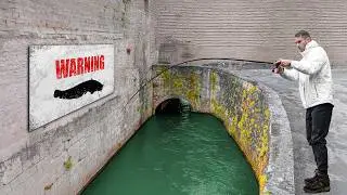 Fishing An Ancient Moat Full Of Giants! (Again)