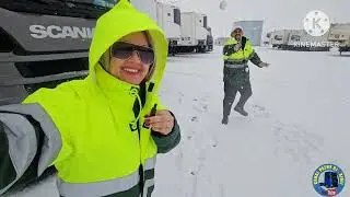 Muita neve na Holanda.vídeo n° 1245