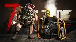 【7DTD V2.0】焼け森任務を受けまくって夜間限定の”電力復旧クエスト”を攻略せよ！「7 Days to Die Ver2.0」実況プレイ #6