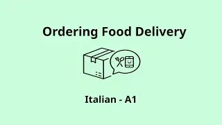 Ordering Food Delivery | Italian A1 Listening Practice