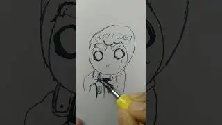 Rock Lee Drawing Naruto  . #shorts #naruto
