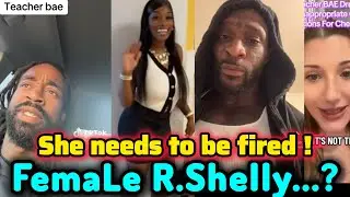 Teacher Bae DRAGGED on Tik tok, Men are not happy, want her fired - Female R.Shelly..??