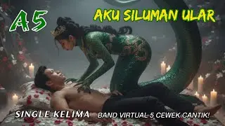 AI MUSIC VIDEO | AKU SILUMAN ULAR BY A5 | Girl Band Virtual Paling Brutal dari Indonesia!