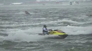 Full NYC Jet Ski Invasion Battery Park City New York City