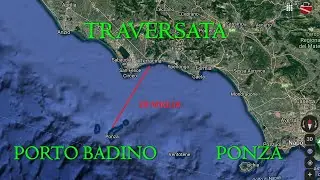 GOMMONE | TRAVERSATA da Porto Badino - Isola di Ponza - DRONE - English subtitles