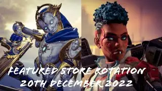 Apex Legends Featured Store Rotation 20th December 2022