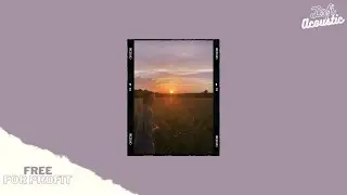 FREE FOR PROFIT - Acoustic x Lo-fi Type Beat - Sunset | Chillax Guitar Instrumental