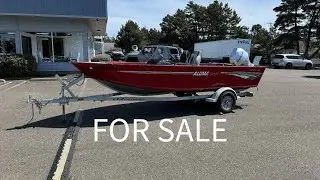 (ПРОДАН) Alumacraft Escape 165 2019 года с двигателем Honda 40 л.с. (13 300 долларов США)