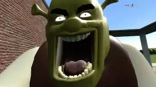 SCARY SHREK @ The Grassland #nextbot #gmod