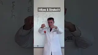 ￼ Как глаза могут определить, что произошел инсульт! ￼