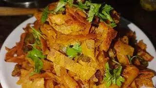 Masala Roti Nasata recipe/Leftover Chapati recipe/Healthy tasty Breakfast/Chomasu recipe