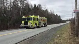 Debris fire