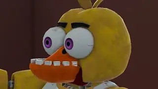 Chica destroying a Toy chica be like: (fnaf 2 movie/prisma 3D animation) 