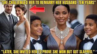 SHE CHALLENGED HER TO REMARRY HER MILLIONAIRE HUSBAND – TEN YEARS LATER, GOT SLAPPED IN PUBLIC