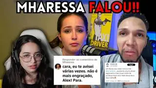 MHARESSA FALA PELA PRIMEIRA VEZ DO STALKER (IRMÃO LEK)