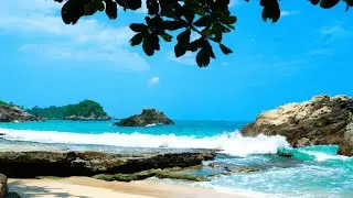 🌌 Starry Night Ocean Waves – Soothing Sea Sounds for Relaxation