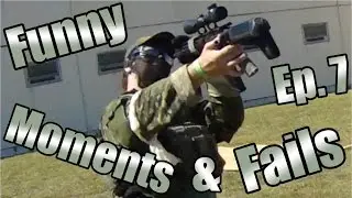 Airsoft Funny Moments and Fails Ep. 7