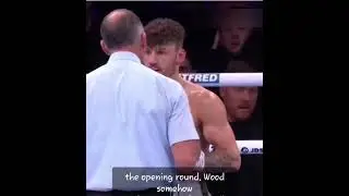Conlan dropped Wood in 1st round ! #woodconlan #boxing #wba