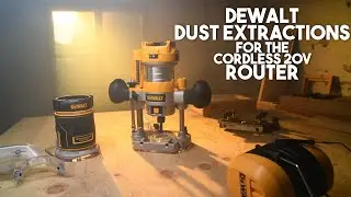 Пылеудаляющие устройства DeWALT для беспроводного маршрутизатора 20 В