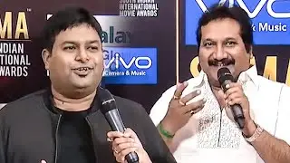 Mano And S. Thaman Rocking The Red Carpet With Their Singing