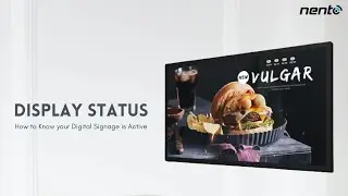 How to Display Digital Signage Status & Screen Name | Nento Digital Signage